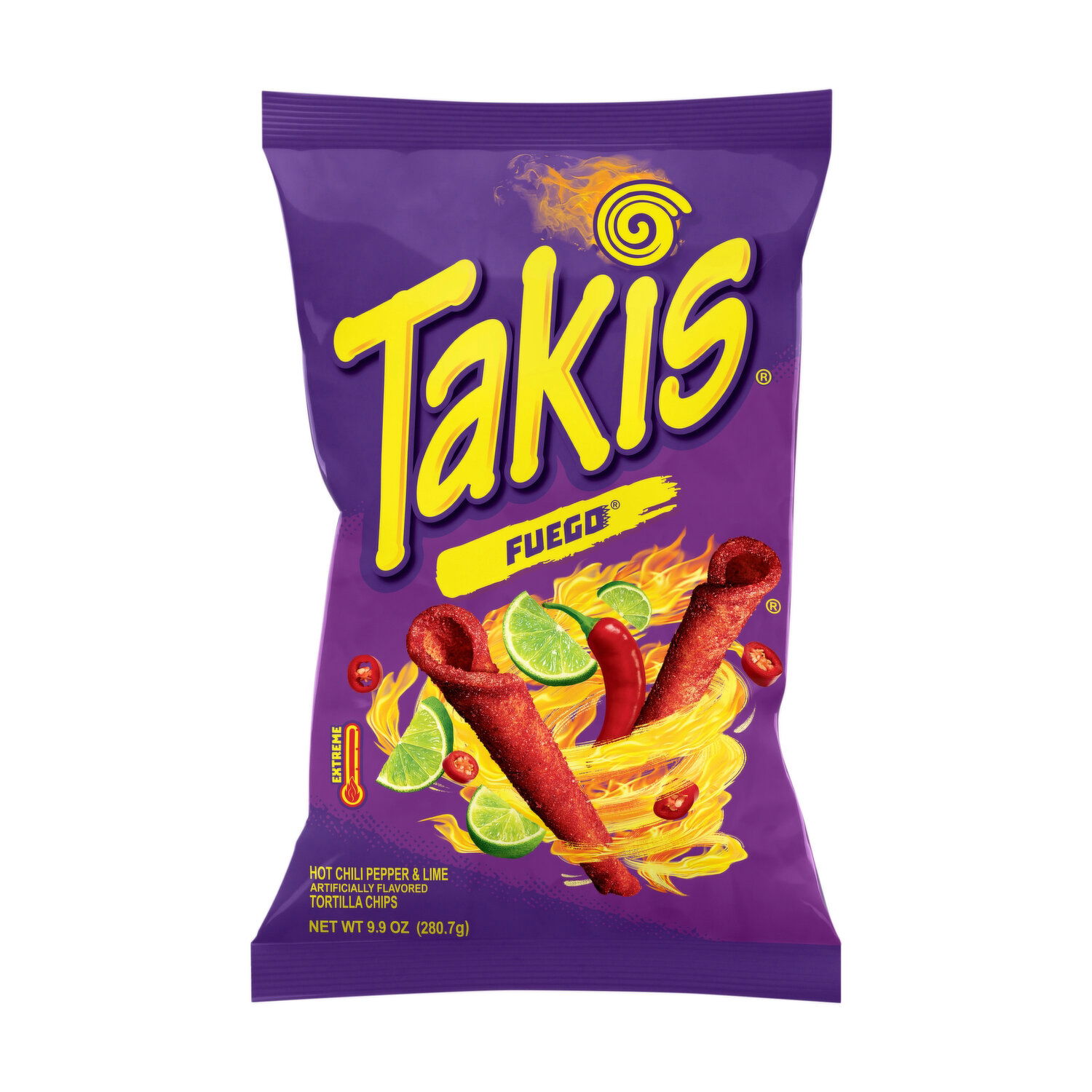 Takis Fuego Hot Chili Pepper & Lime Tortilla Chips - Foodland