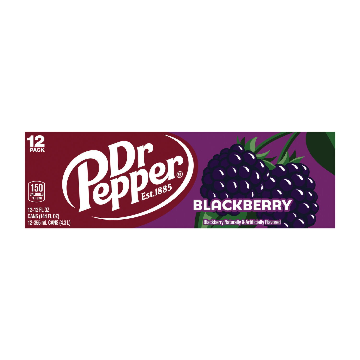 Dr Pepper Blackberry (12-pack) - Foodland