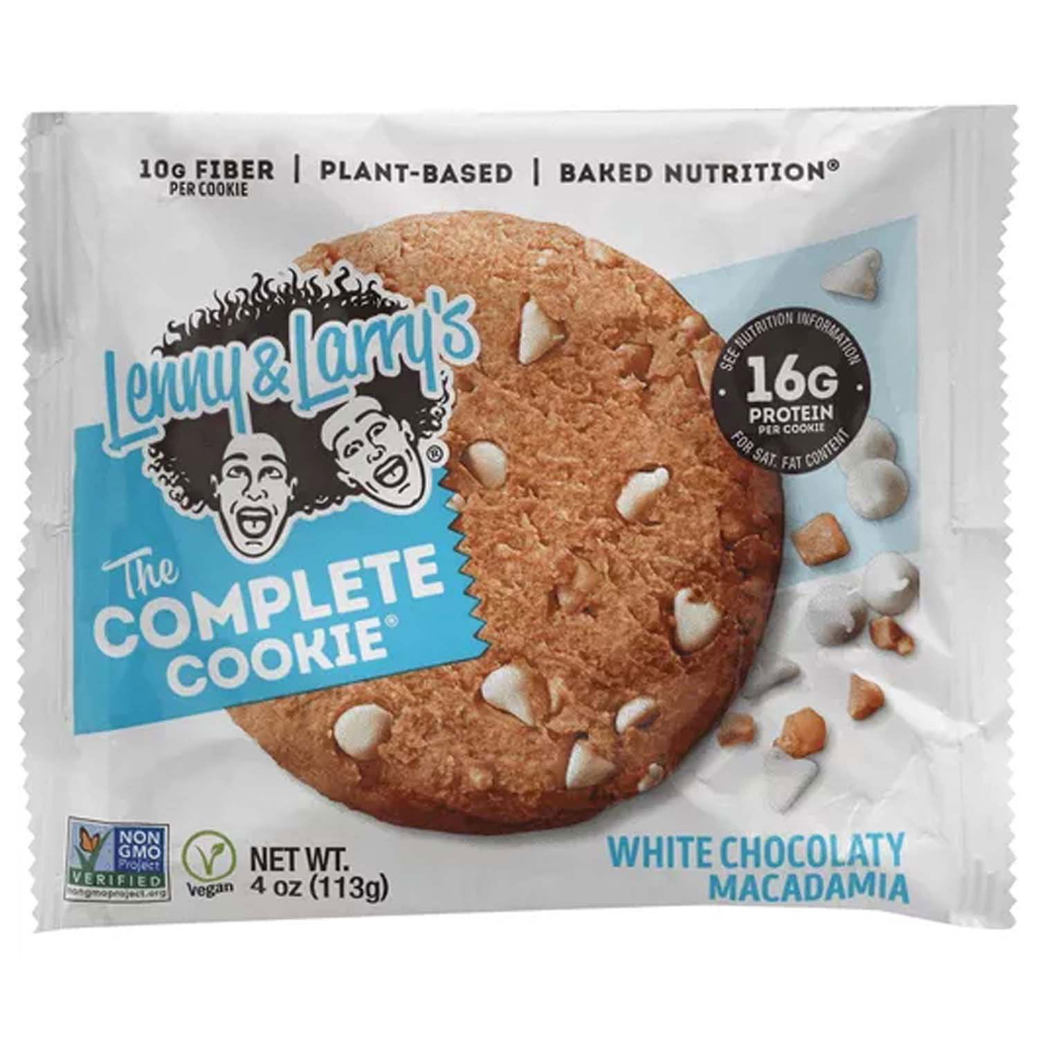 Lenny & Larry's White Choc Mac Nut Cookie - Foodland