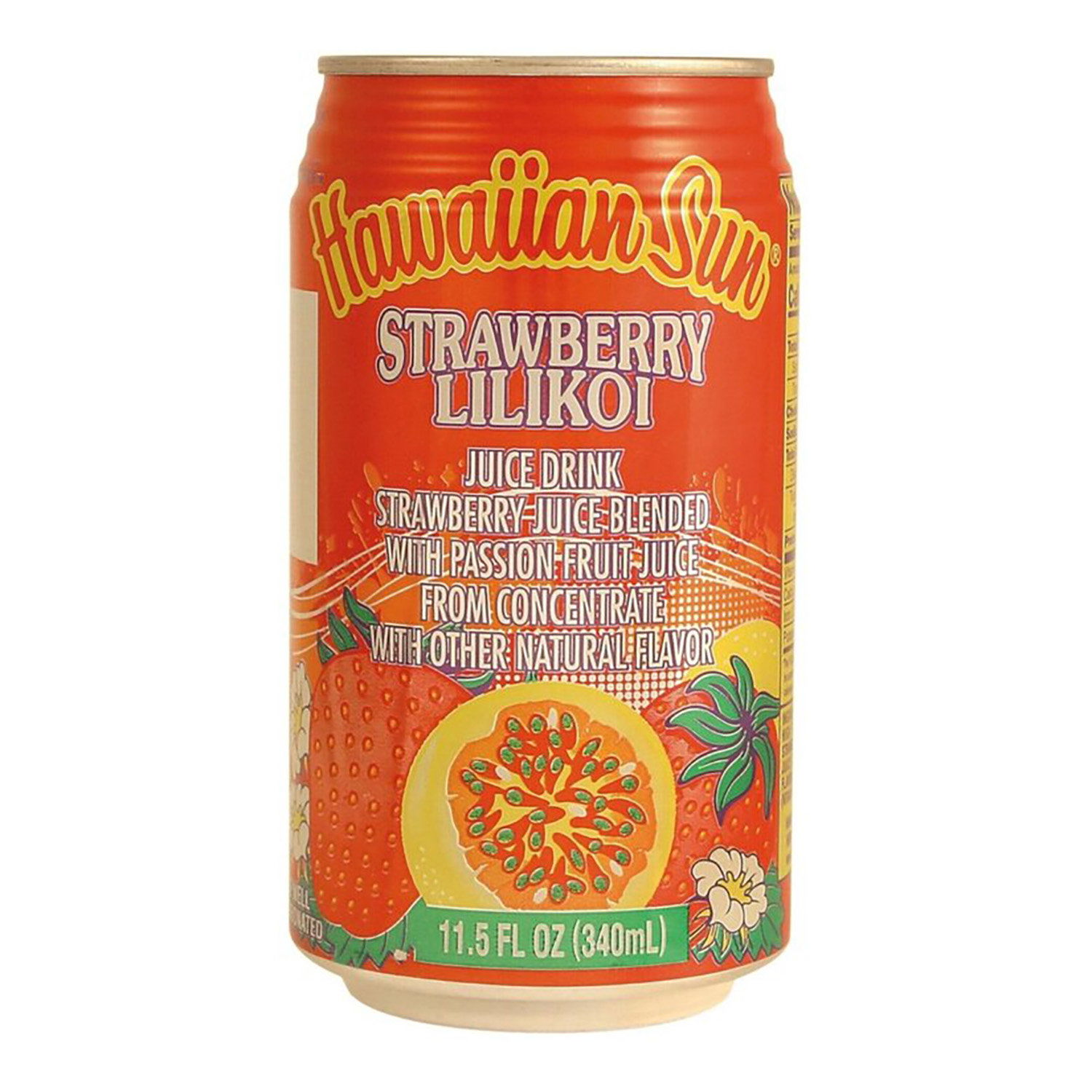 Hawaiian Sun Strawberry Lilikoi, Cans (Pack of 6) - Foodland