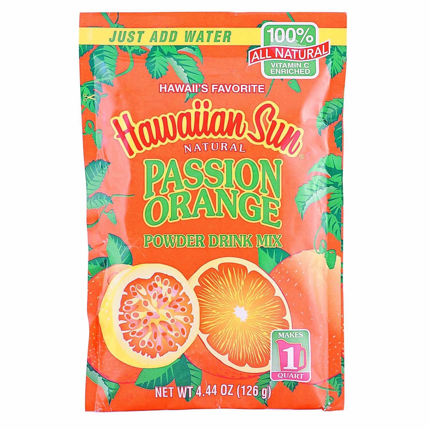 Hawaiian Sun Passion Orange Powder Drink Mix - Foodland