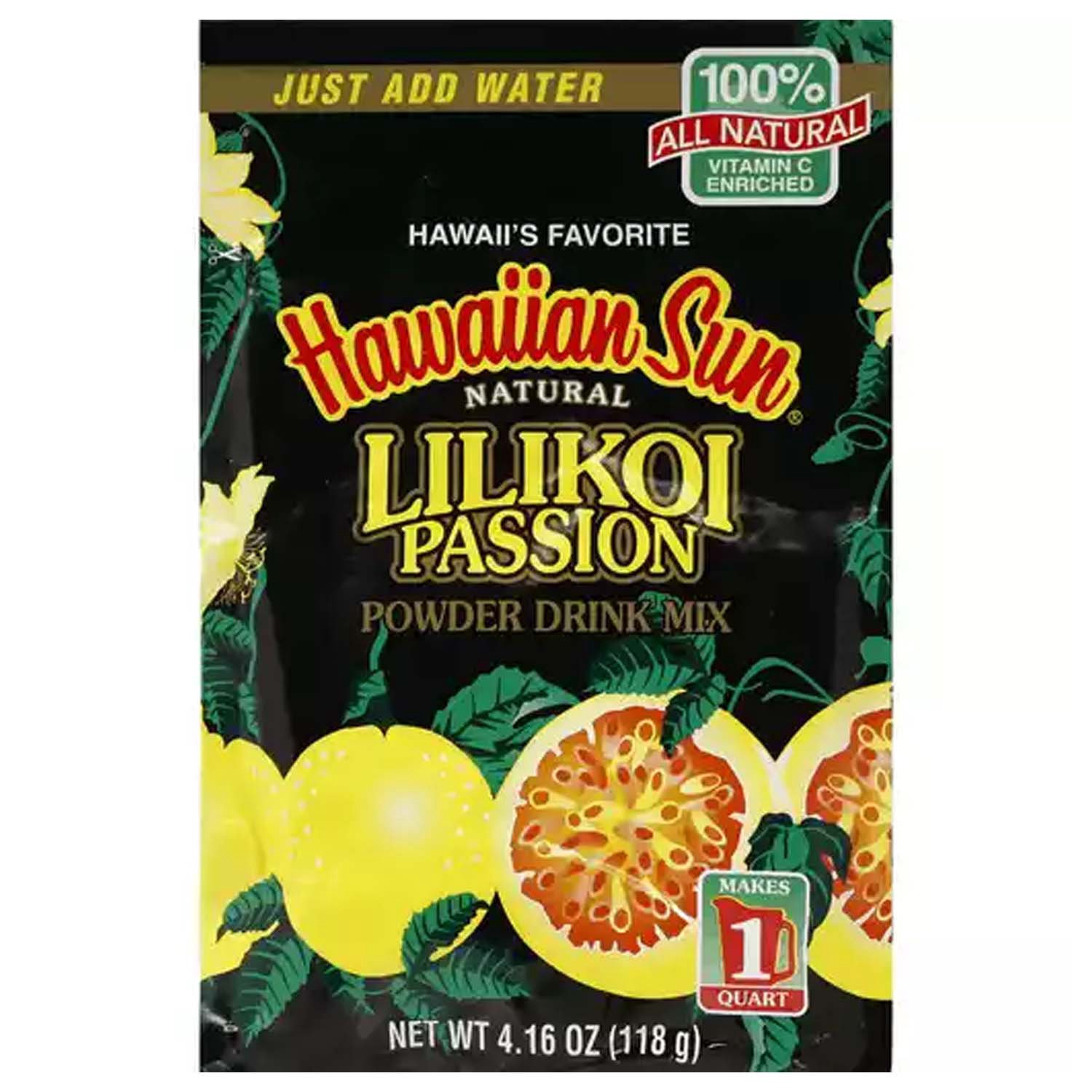 Hawaiian Sun Lilikoi Passion Powder Drink Mix - Foodland