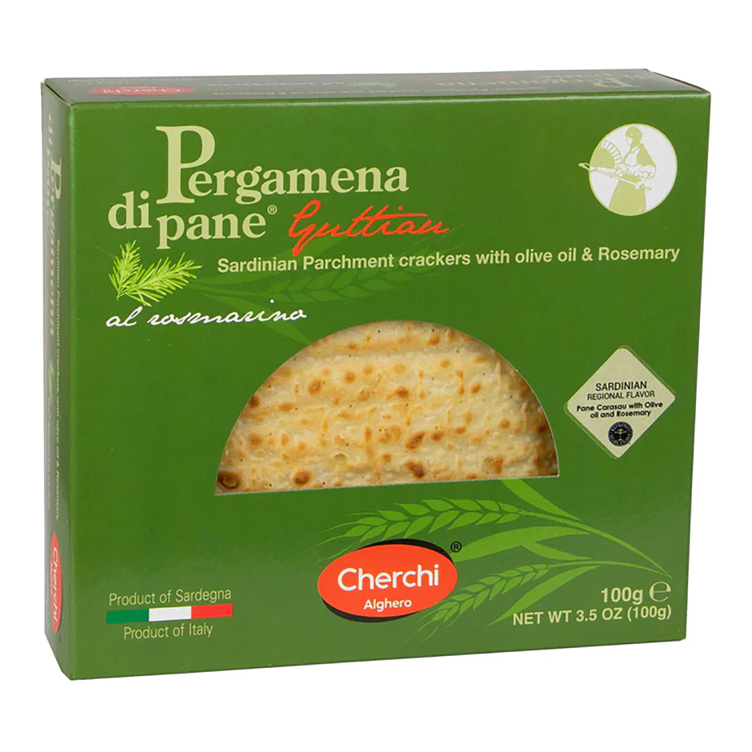 Cherchi Pane Carasau Rosemary Olive Oil - Foodland