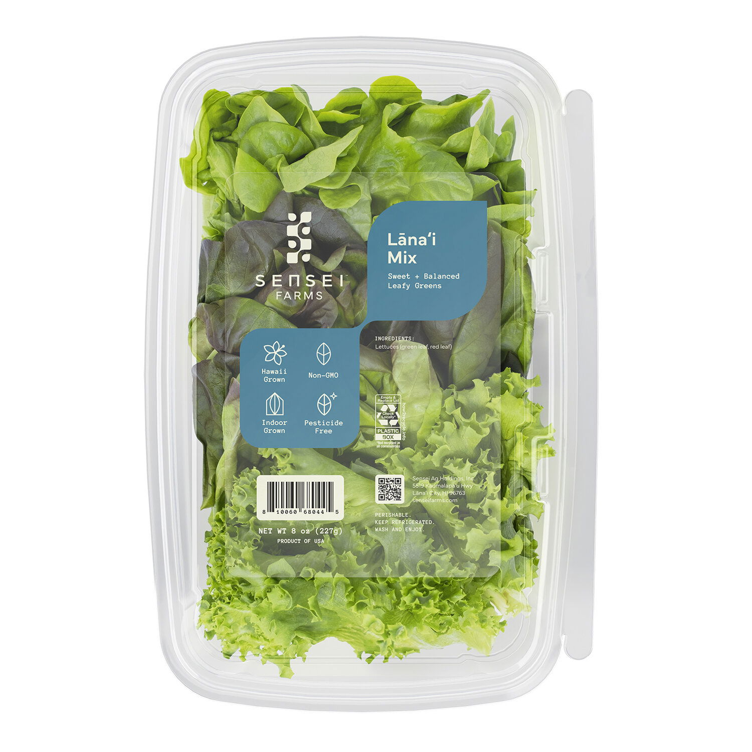 ☘️aiiKEN73*Garden☘️AG202511 Sensei Farms Lanai Mix Greens - Foodland