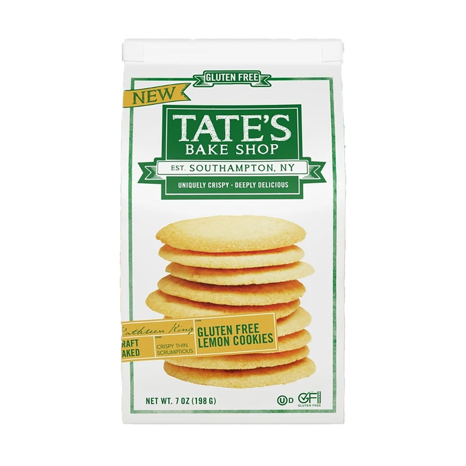 Tate's Bake Shop Gluten Free Lemon Cookies - Foodland