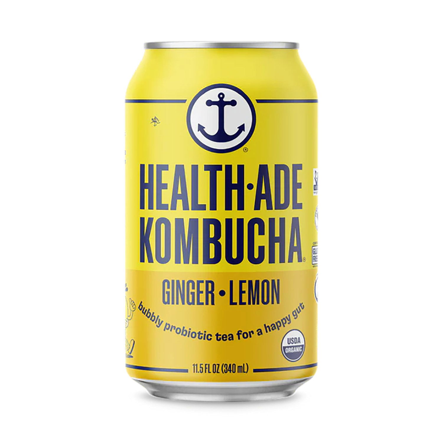 Health-Ade Kombucha Ginger Lemon - Foodland