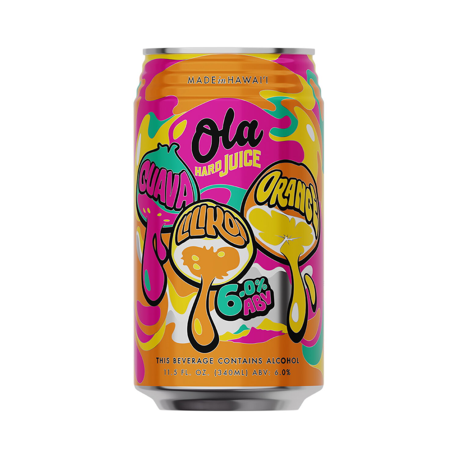 Ola Hard Juice Guava Lilikoi Orange (Single) - Foodland