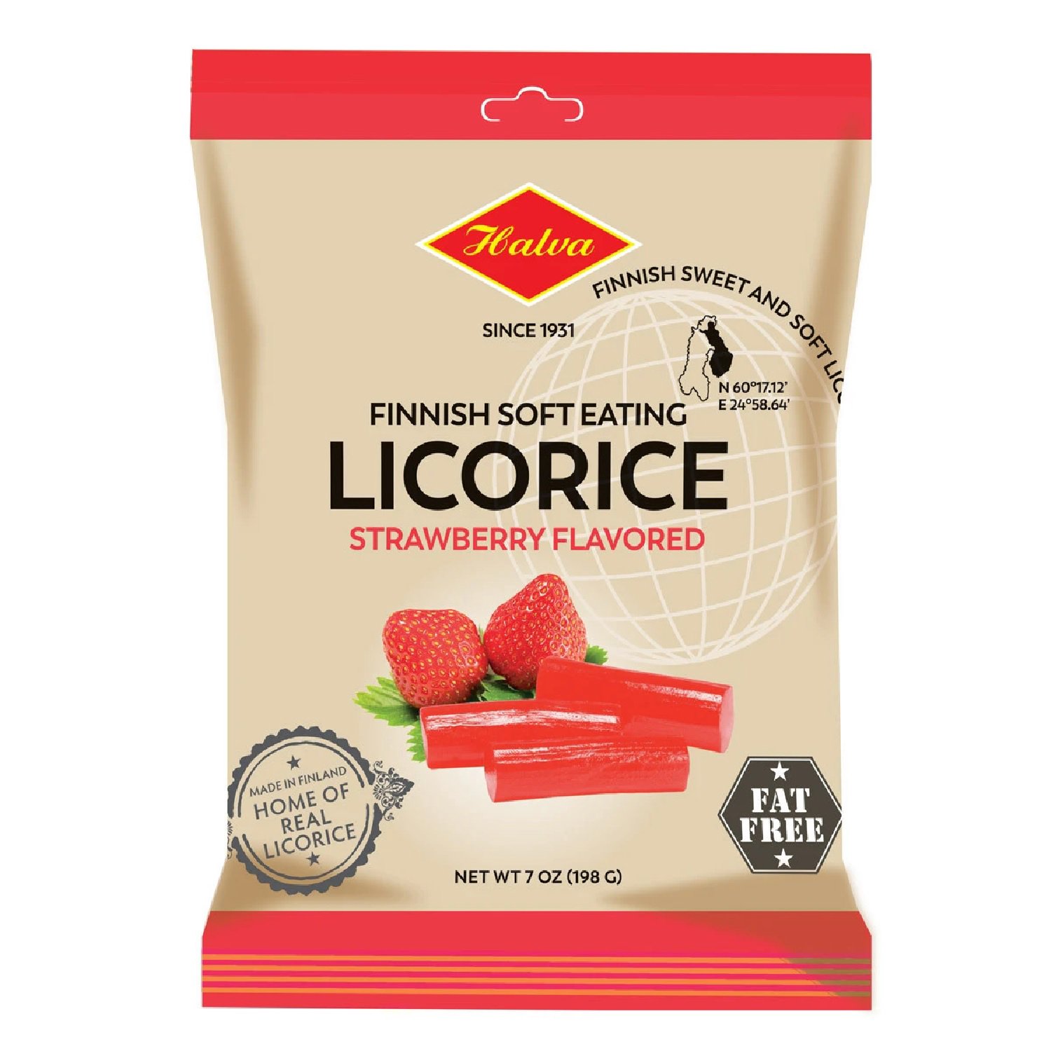 Halva Licorice Strawberry - Foodland
