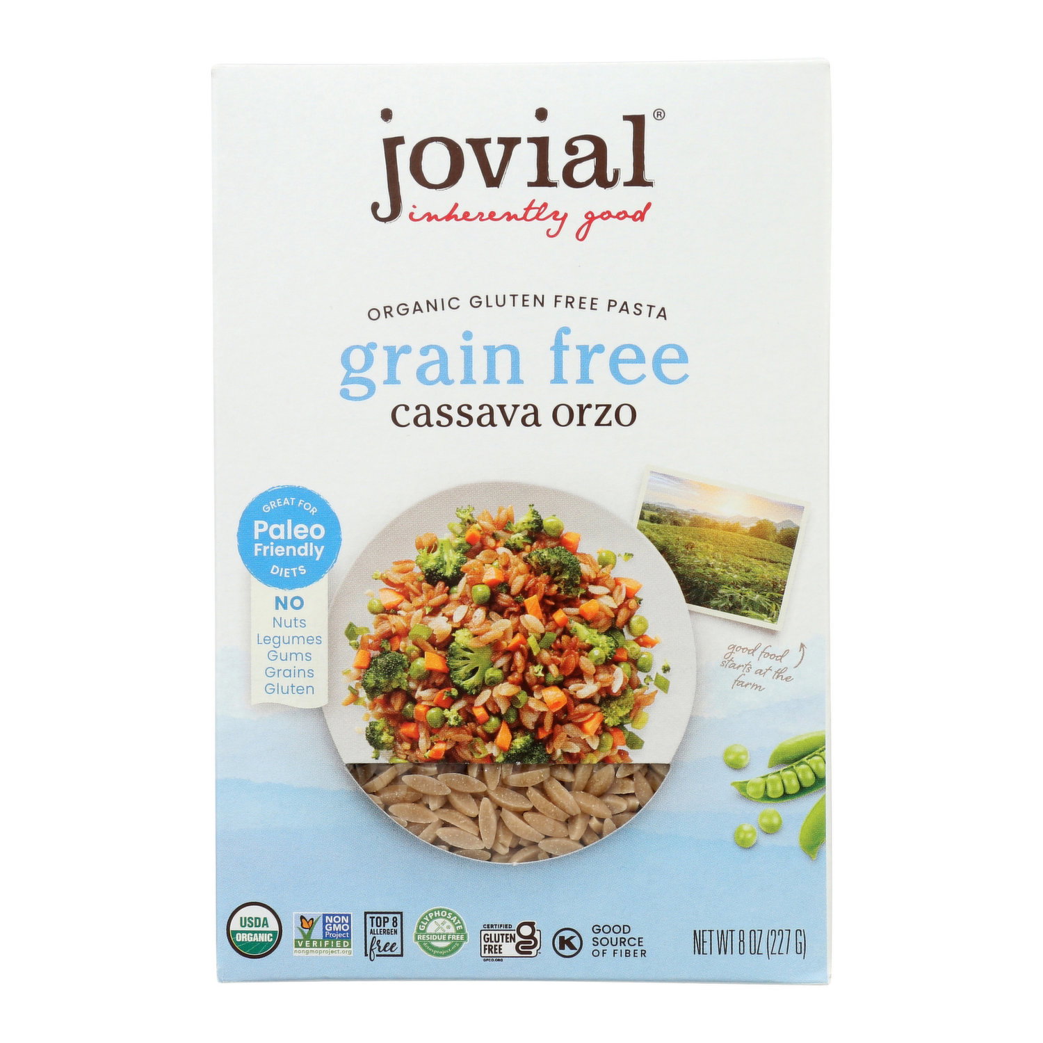 Jovial Cassava Pasta Orzo - Foodland