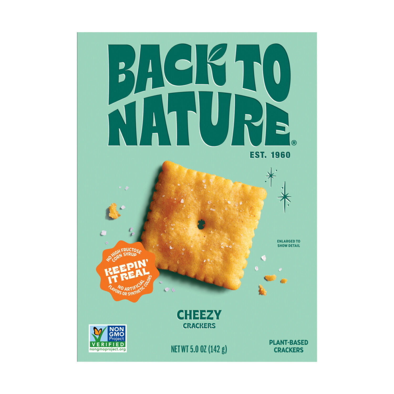 Back To Nature Cheezy Crackers - Foodland