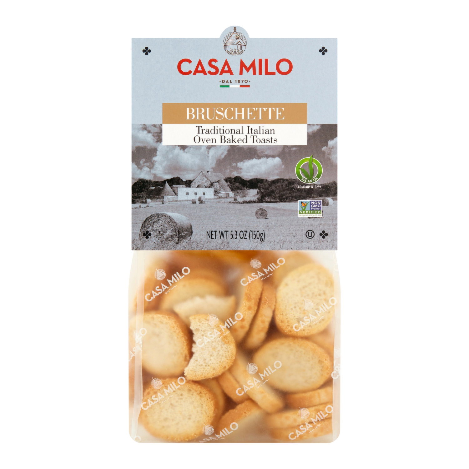 Casa Milo Bruschette Traditional - Foodland