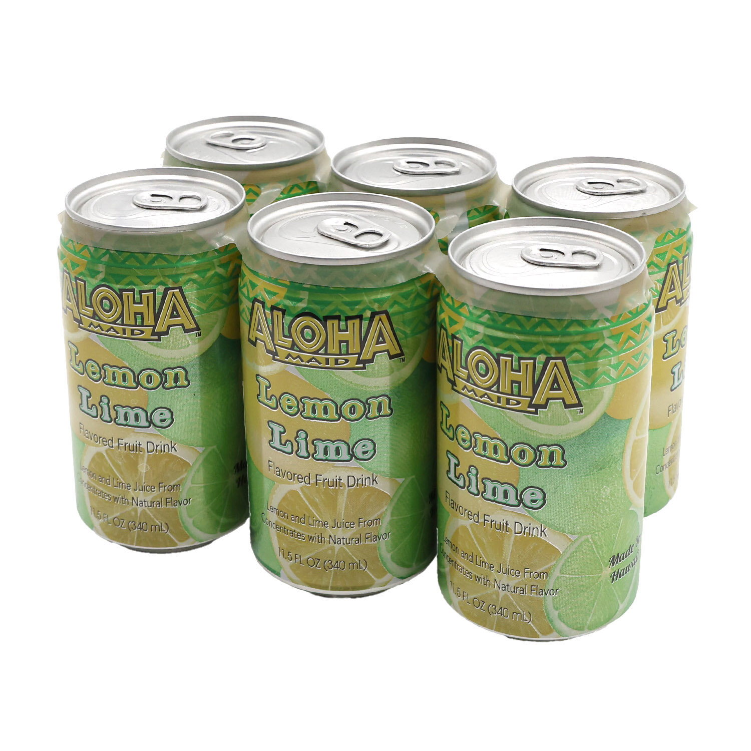 Aloha Maid Lemon Lime 6pk - Foodland