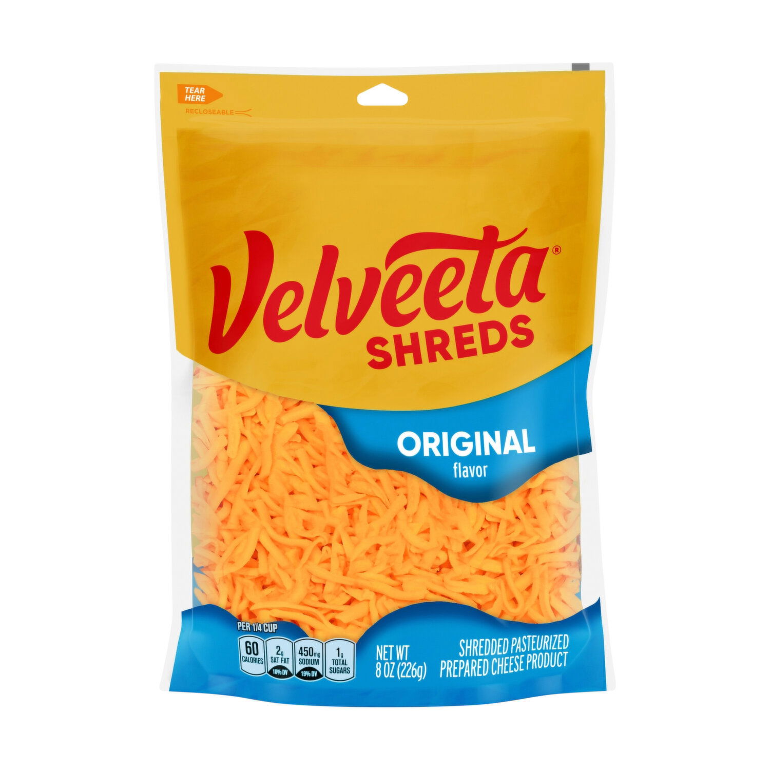 Velveeta Original Flavor Cheese Shreds - Foodland