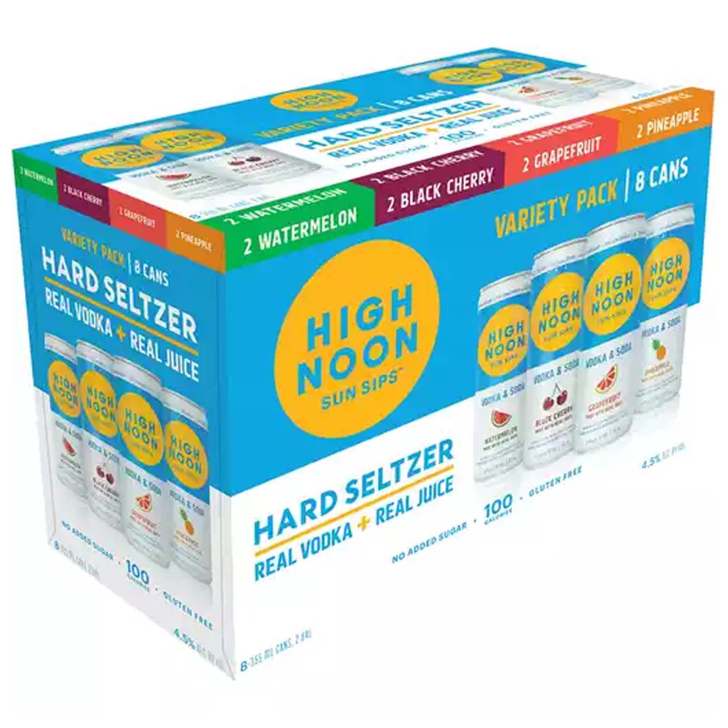 High Noon Variety Pack, Cans (8-Pack) - Foodland