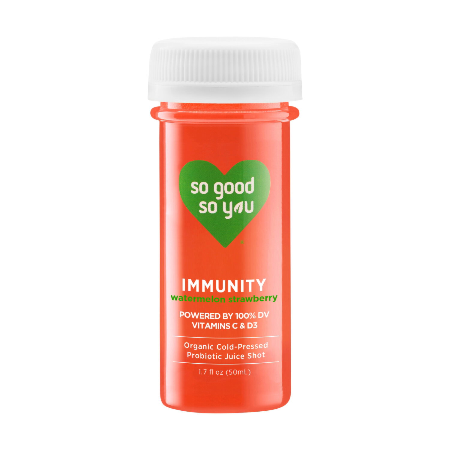 うづ菌 乳酸菌そーだー様 all my love So Good So You Immunity Watermelon Strawberry Probiotic Juice Shot