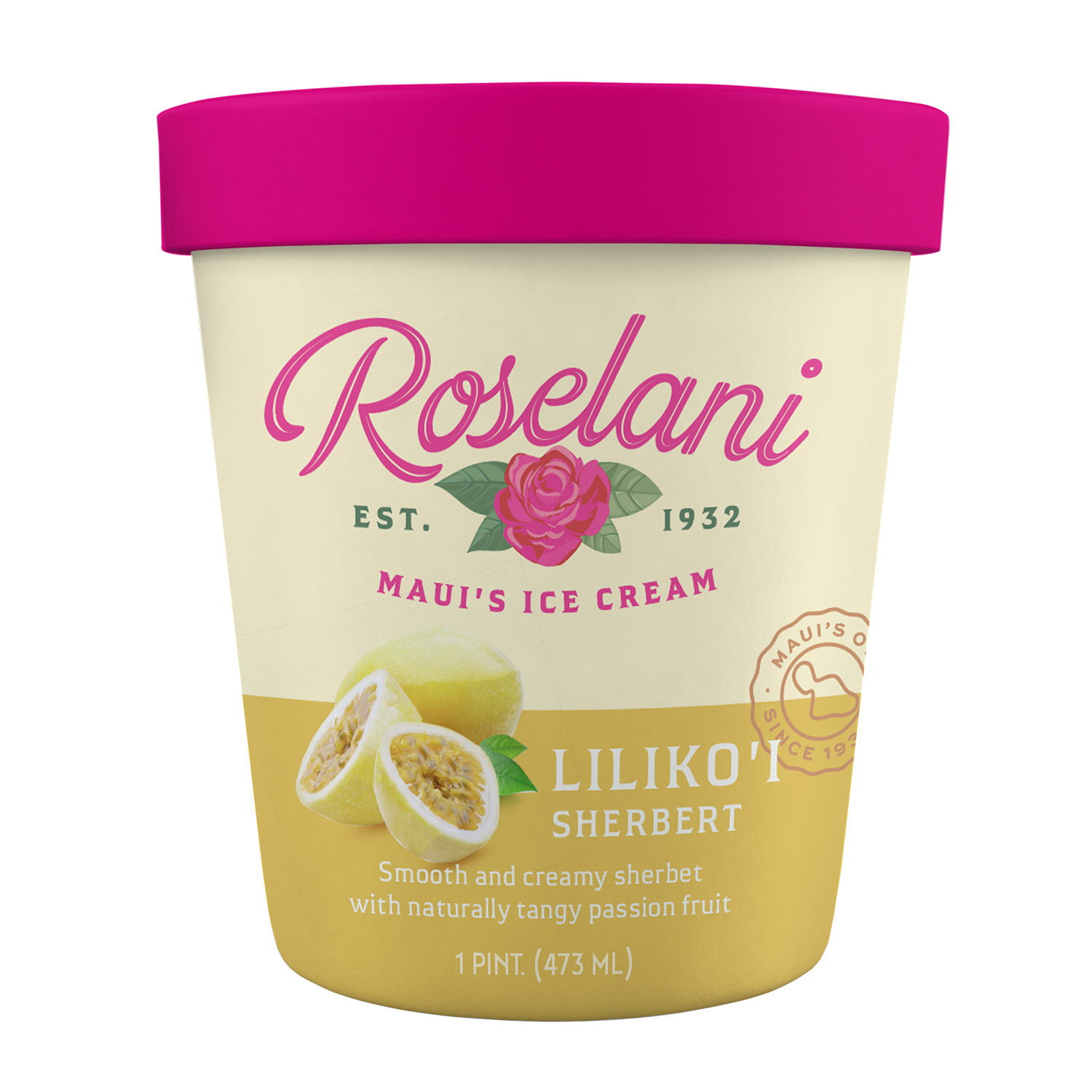Roselani Lilikoi Sherbet - Foodland