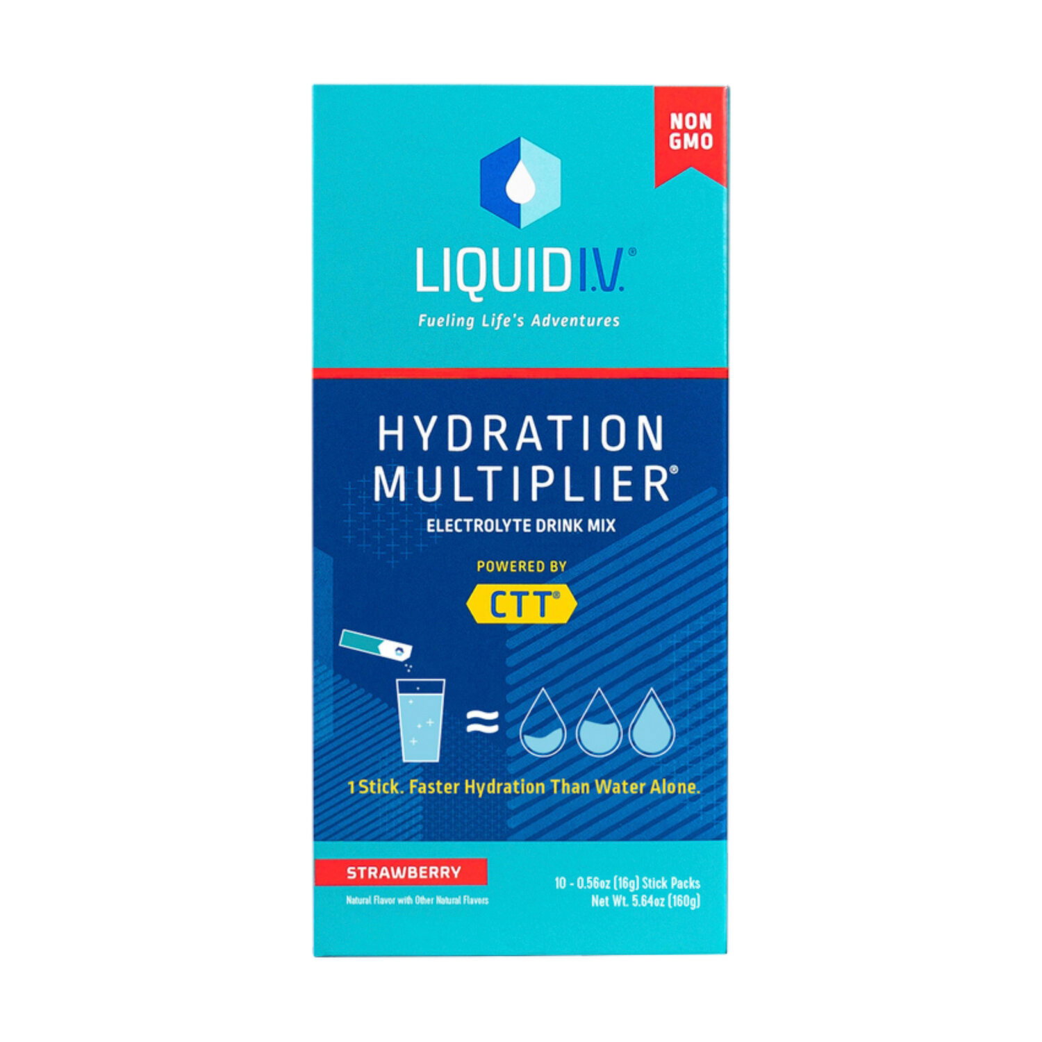 Liquid I.V. Hydration Multiplier Strawberry Electrolyte Drink Mix