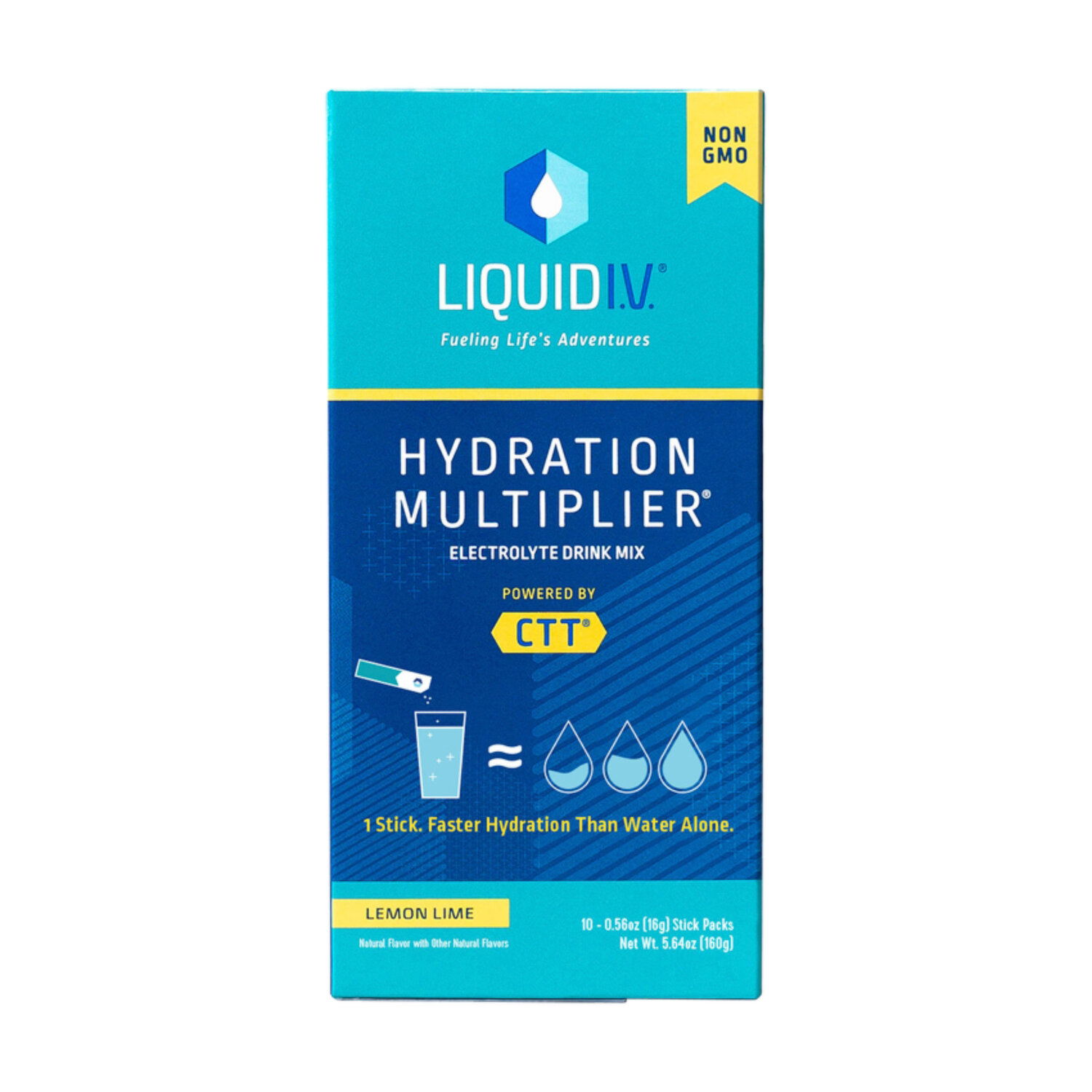 Liquid I.V. Hydration Multiplier Lemon Lime Electrolyte Drink Mix
