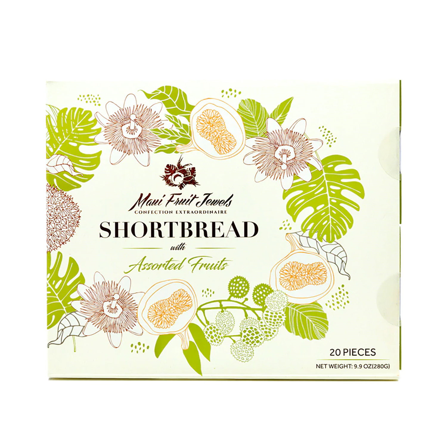 Maui Fruit Jewels Shortbread 20 Pc Asstd - Foodland
