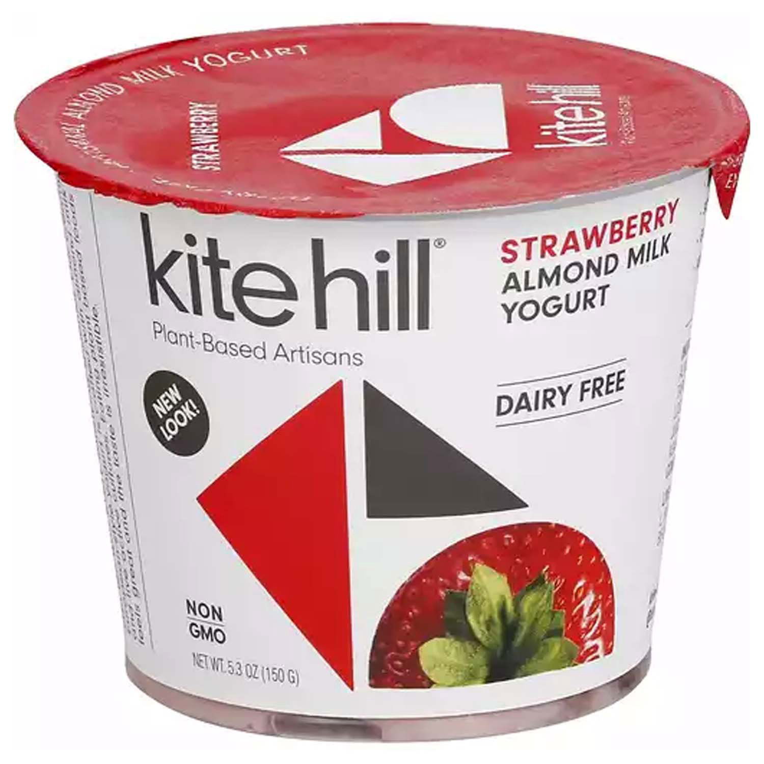 Kite Hill Almond Milk Yogurt, , Strawberry - Foodland