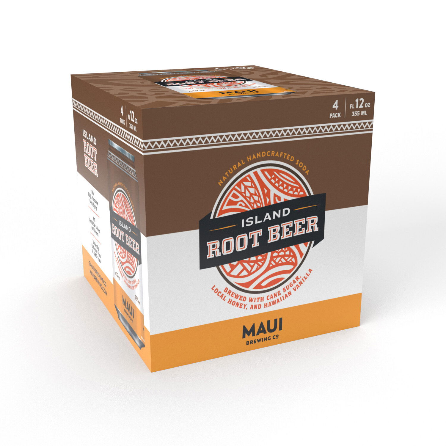 Maui Brewing Co. 置物 4点セット Maui Brew Root Beer (4-pack) - Foodland