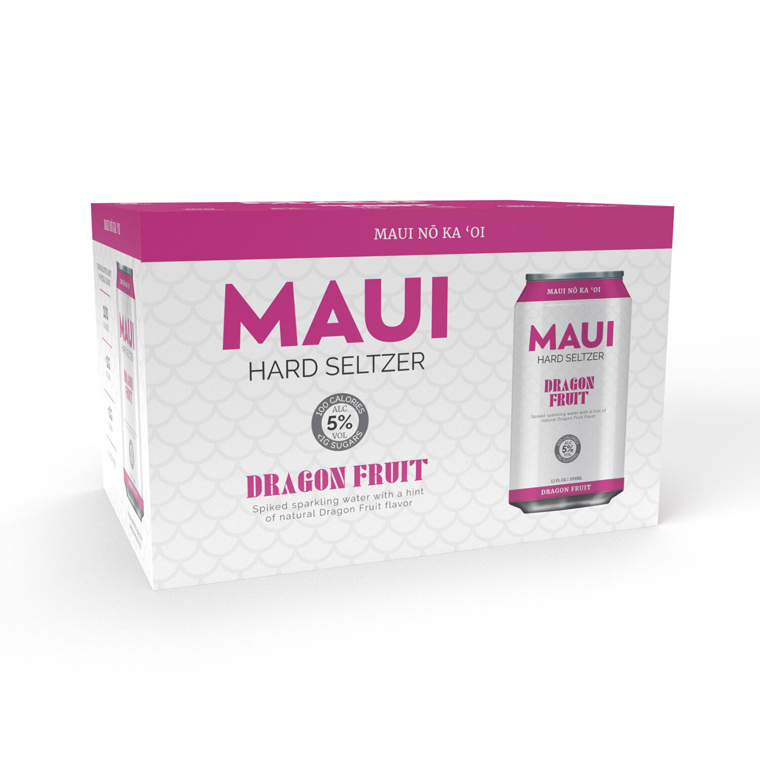 Maui Brewing Dragonfruit Hard Seltzer (6-pack) - Foodland