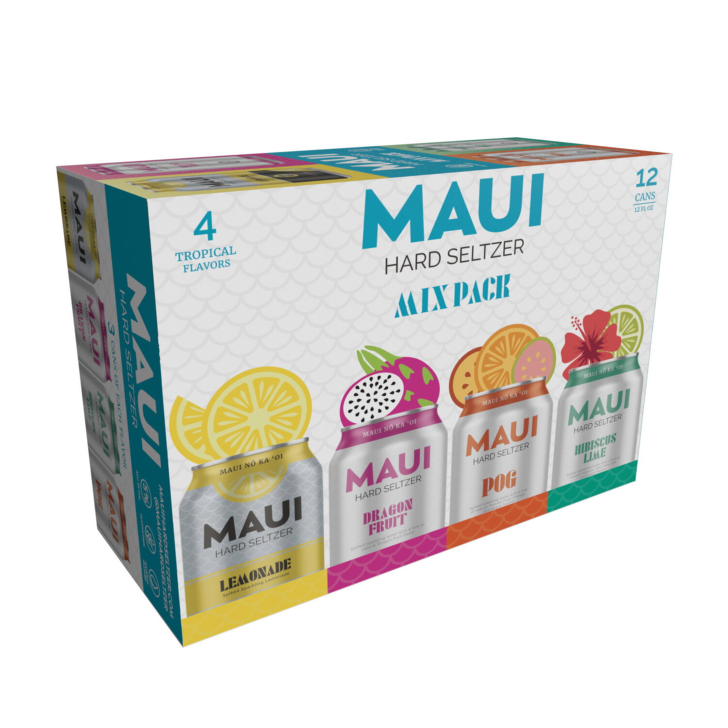 Maui Brewing Hard Seltzer Mix Pack (12-pack) - Foodland