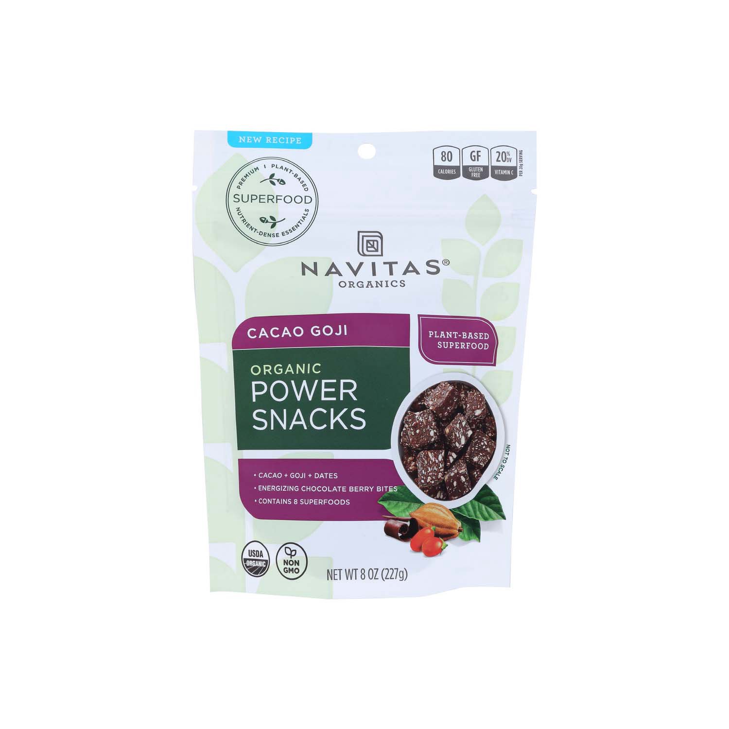 Navitas Pwr Snx Cacao Goji - Foodland