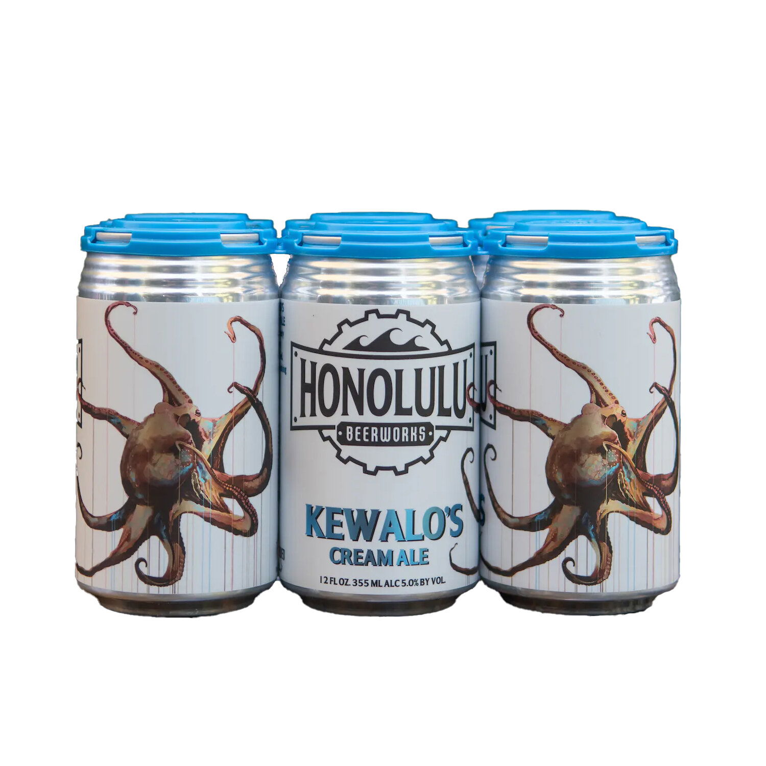 デバイスワークス　ALE NO ALE Honolulu Beerworks Kewalo's Cream Ale (6-pack) - Foodland