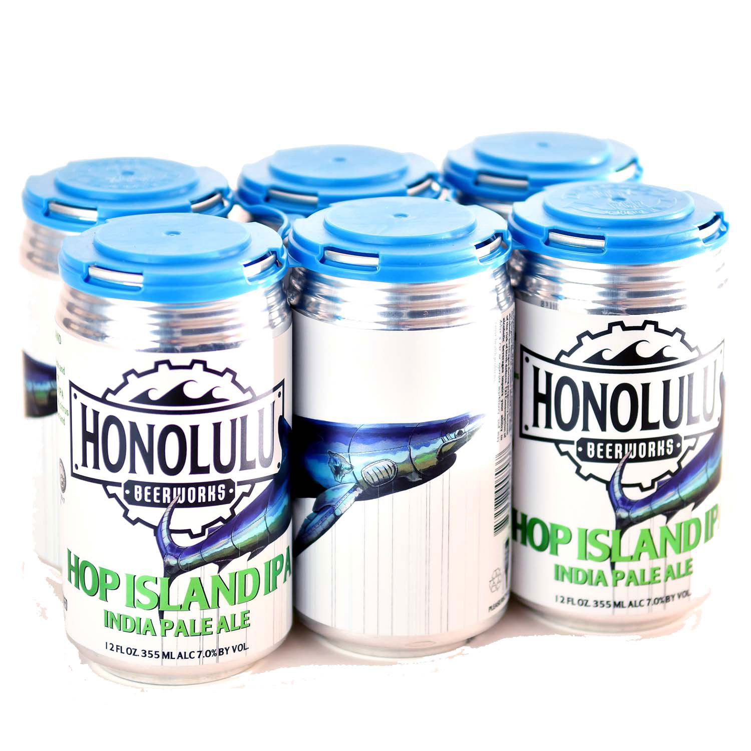 ハワイ限定　HONOLULU BEERWORKS  6 / 355ML Honolulu Beerworks Island Hop IPA (6-pack) - Foodland