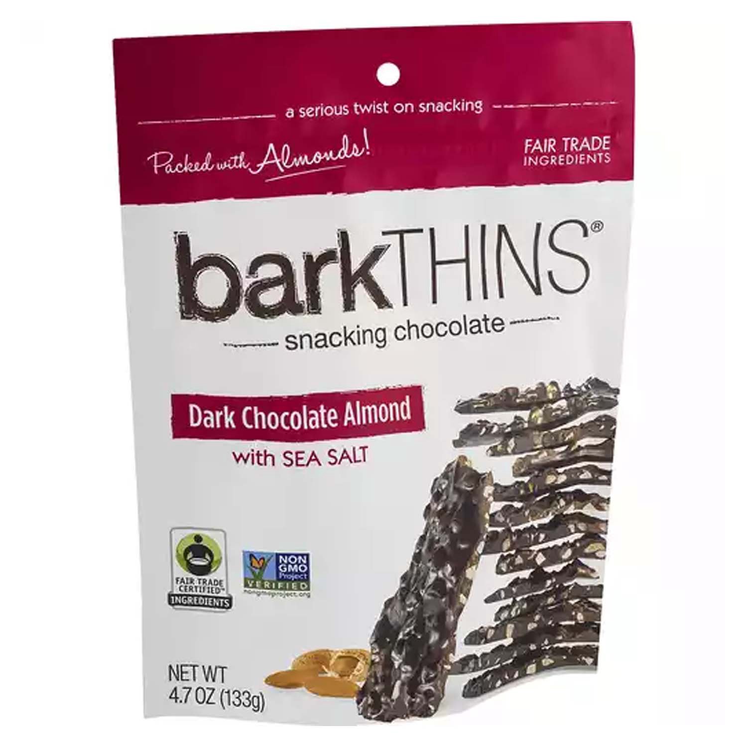 Bark Thins Dark Chocolate Almond - Foodland