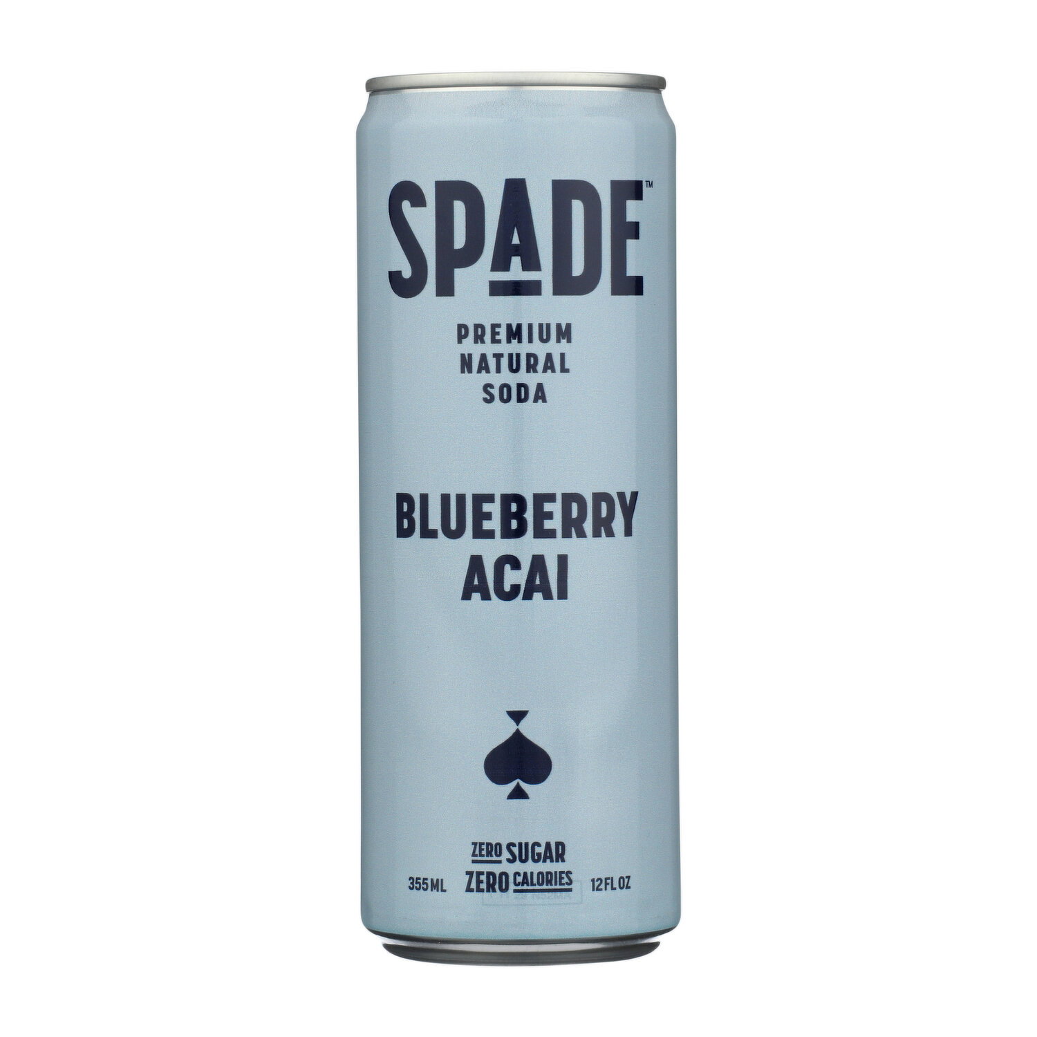 Spade Blueberry Acai Premium Natural Soda - Foodland