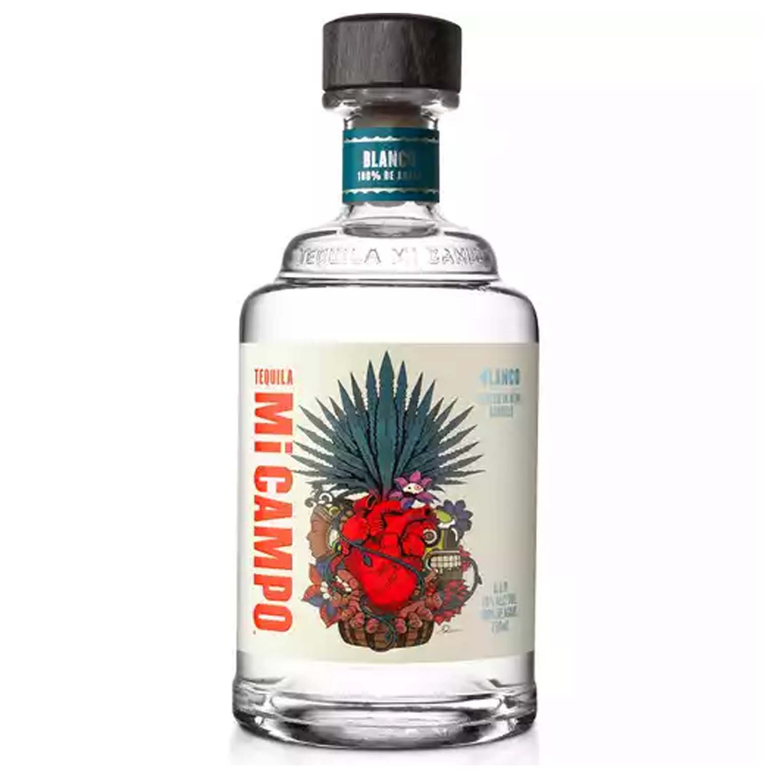 Mi Campo Blanco Tequila, 80 Proof - Foodland