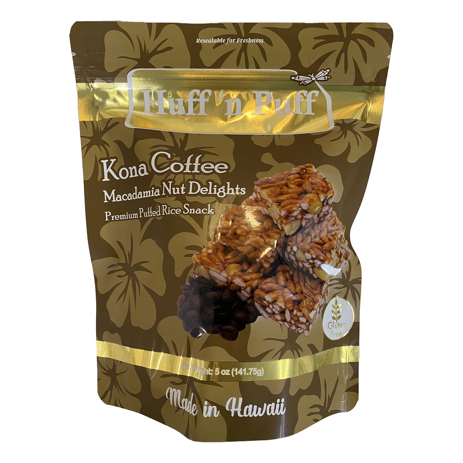 Huff 'n Puff Kona Coffee Mac Nut Delight - Foodland