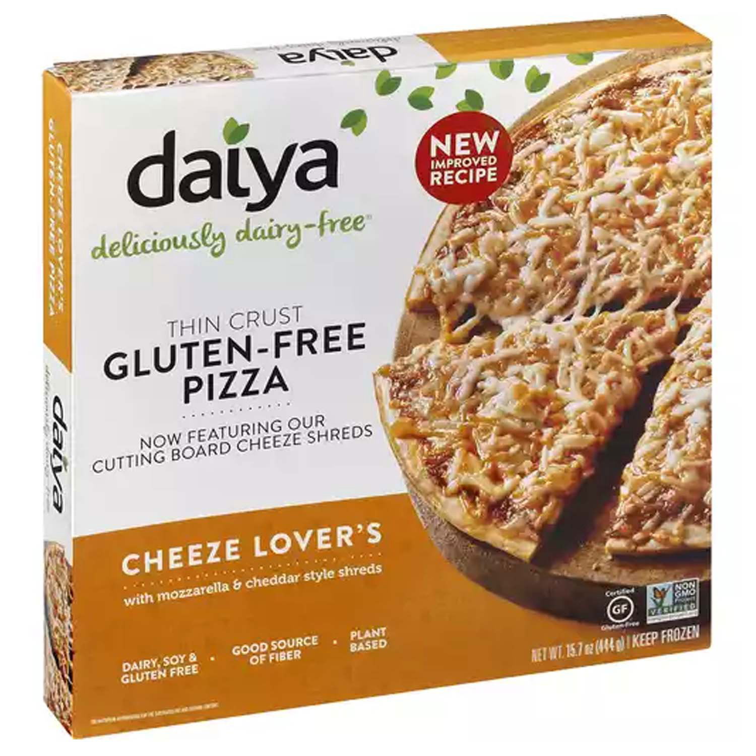 Daiya Gluten-Free Cheese Lover's Pizza, Thin Crust - Foodland