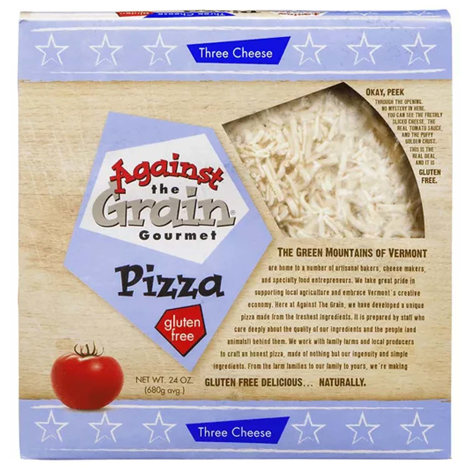 Against the Grain Gourmet Gluten Free Three Cheese Pizza - Foodland