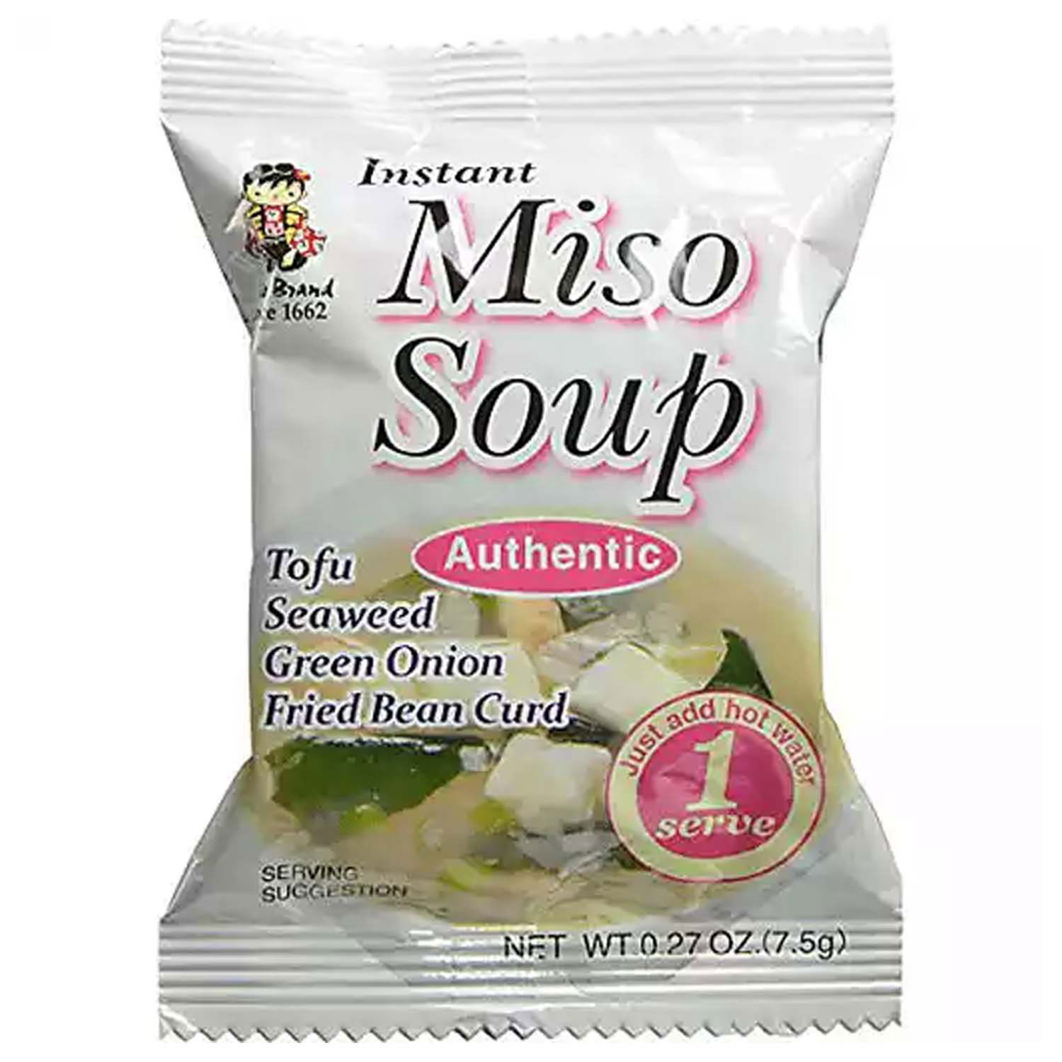 San-J White Miso Soup Envelope | FoodServiceDirect