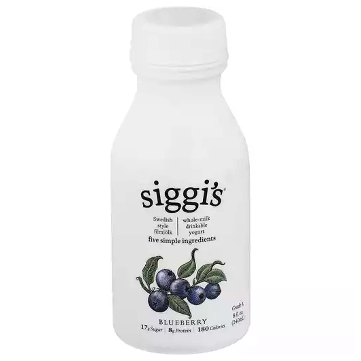 Siggi's Whole-Milk Drinkable Yogurt, Blueberry - Foodland Siggi's Whole-Milk Drinkable Yogurt, Blueberry - Foodland