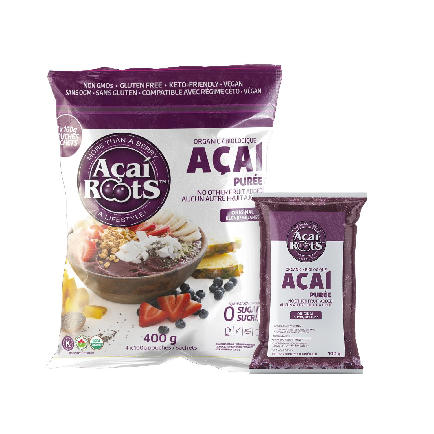 Acai Roots Organic Pure Acai - Foodland