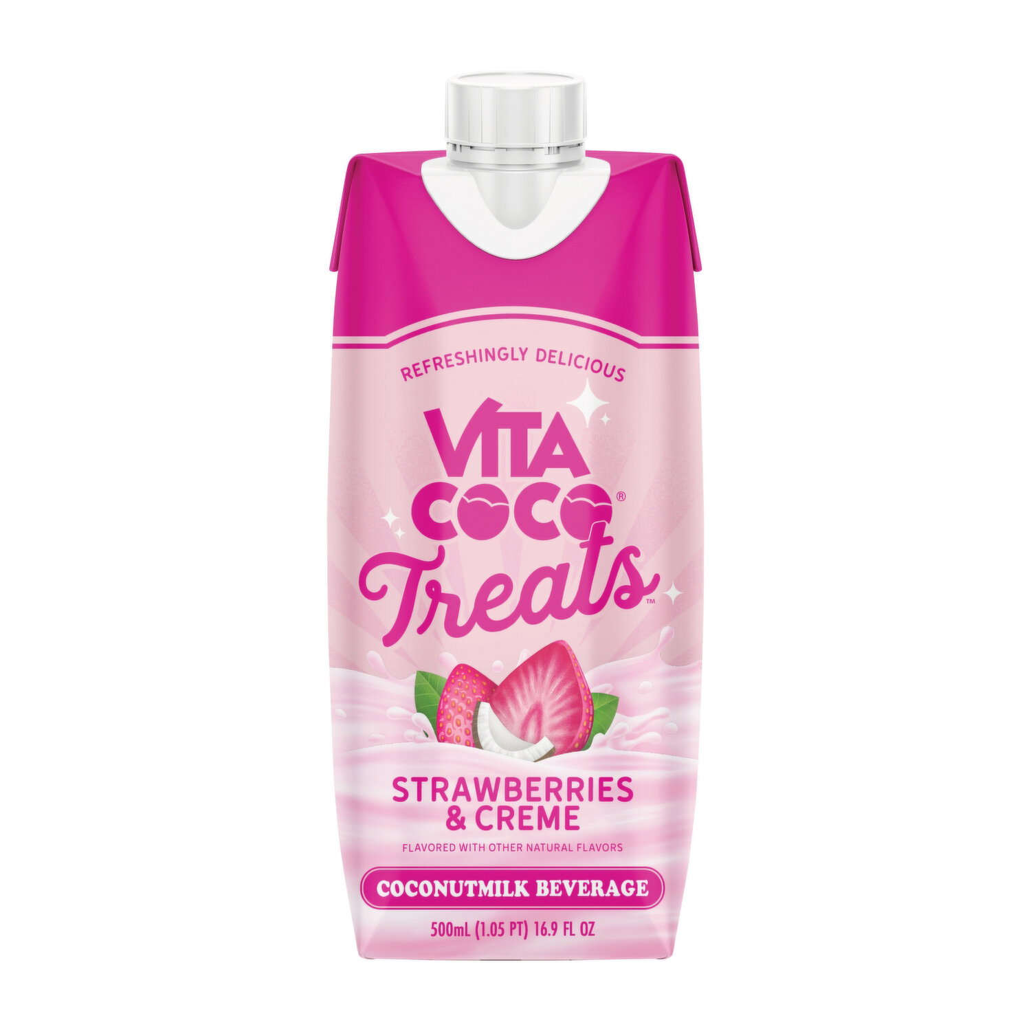 Vita Coco Treats Strawberries & Creme Coconutmilk - Foodland