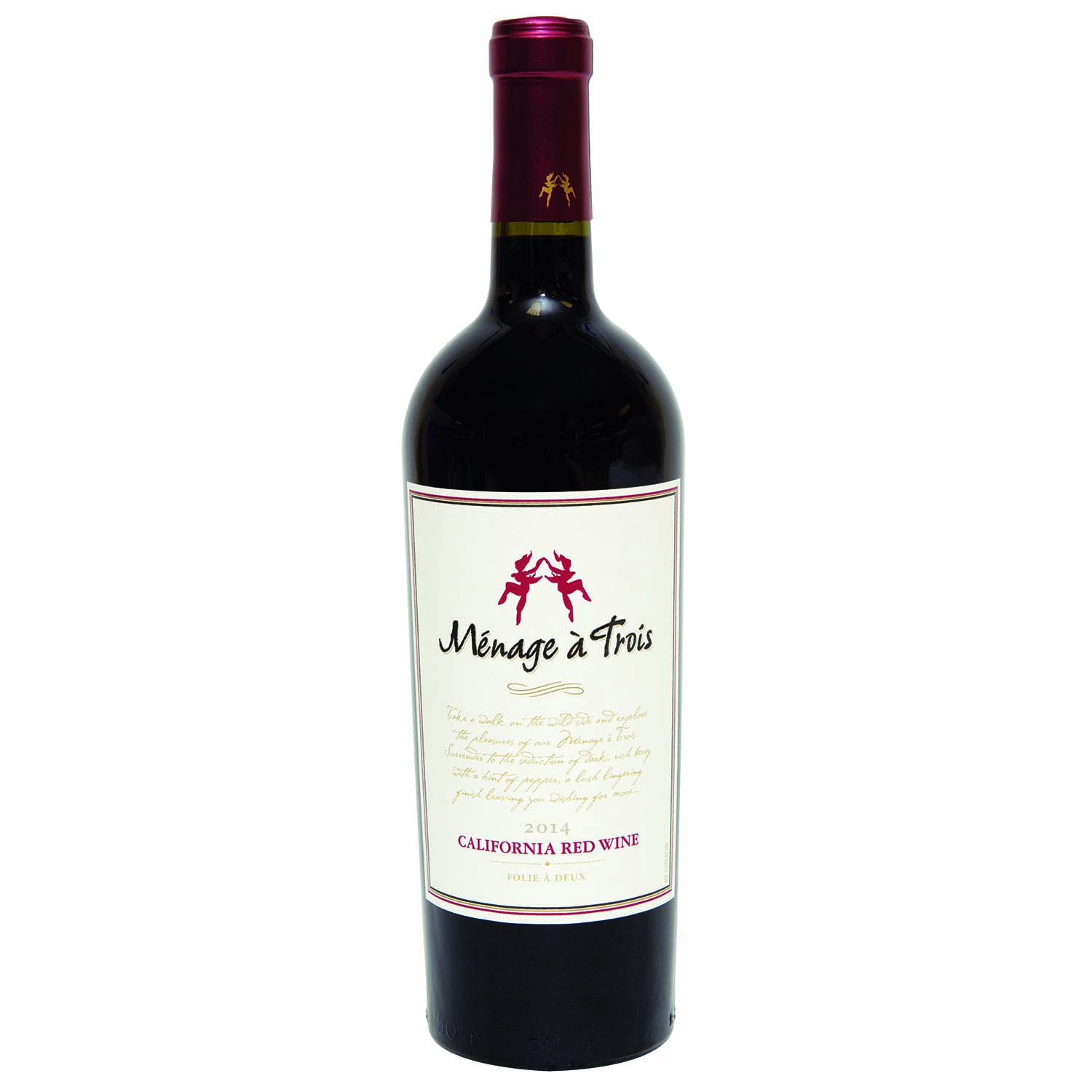 Menage A Trois California Red Wine - Foodland